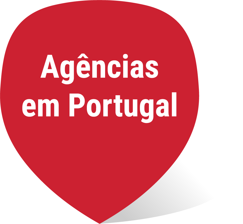 Pin de agências Carglass em Portugal